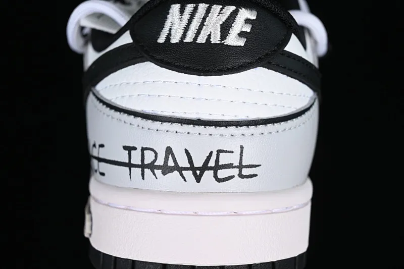 All categories Nk SB Dunk series Nk SB Dunk Low low-top sneakers Nk Dunk Low Skywalker black and white gray summer simple SB strap low-top casual sneakers DD1391-100
